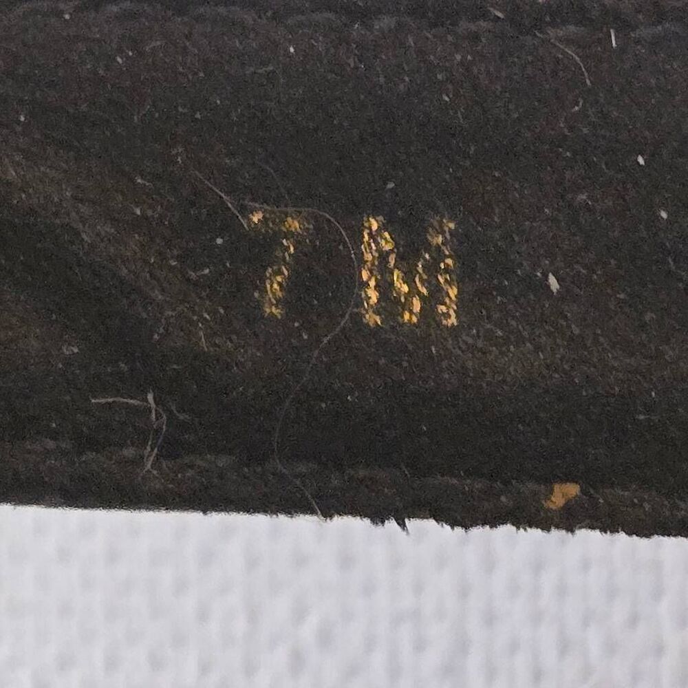 Van Eli Womens Open Toe Braided Strap Block Heel Leather Sandals Black Size 7M - Picture 4 of 11